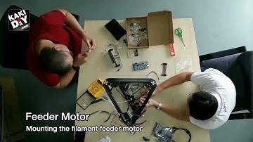 Timelapse - Building a Micromake Delta 3D Printer