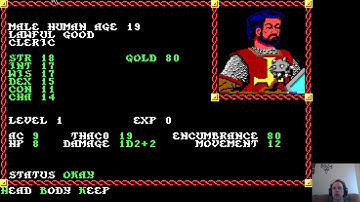 Previous Live Stream of AD&D Pool of Radiance (Part 1)