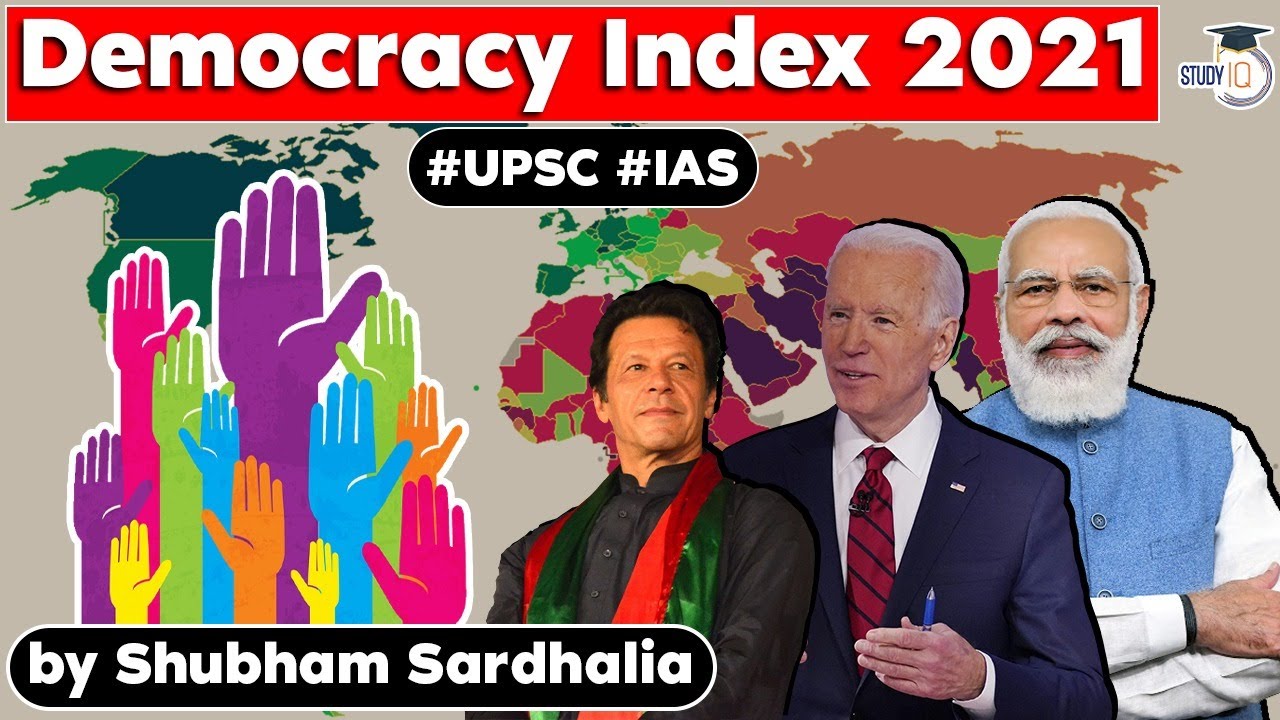 Democracy Index 2021 - India ranked 46th in EIU’s Democracy Index | UPSC GS Paper 2