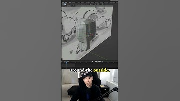 Create curvature by pulling out edges pt 3 - making a 3d game character in Blender - 2.5: Bug Boots