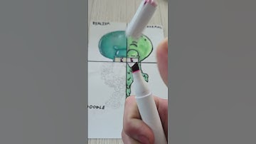 Drawing Squidward in 4 Different Styles PART 4