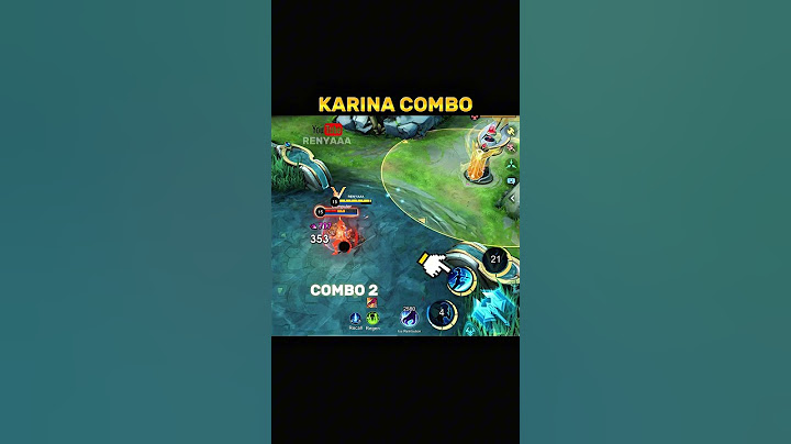 ✅ Karina Combo Tutorial by Renyaaa
