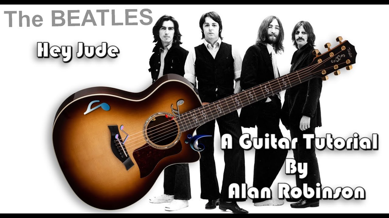 How to play:  Hey Jude by The Beatles (2025 easy version)