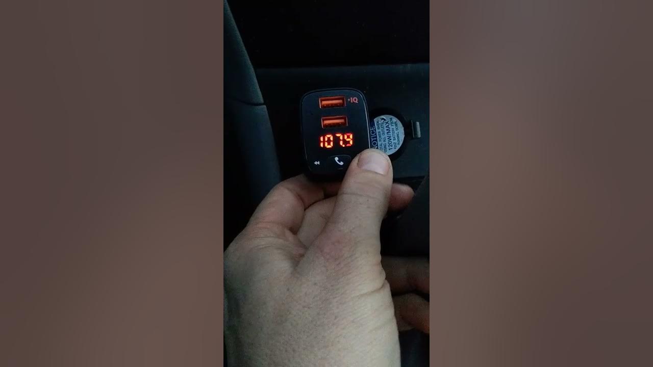 How to Change the station on a ROAV SmartCharge F2 Bluetooth FM Transmitter  