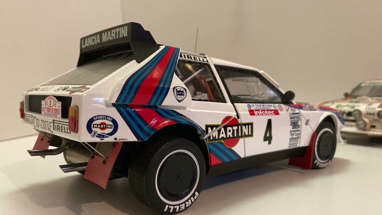 Autoart Lancia Delta s4 Street vs Rally