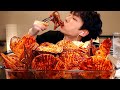 Mukbang SPICY SEAFOOD🐙|대왕 가리비,조개,낙지 해물찜 먹방|たこ|Octopus Real Sounds EATING SHOW [SIO ASMR 시오]