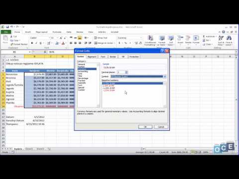 Video: Gdje je format broja u Excelu?