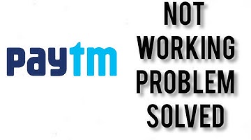 How To Solve Paytm App Not Working(Not Open) Problem|| Rsha26 Solutions