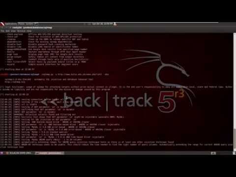 BackTrack SqlMap ve Admin Panel Bulucu - Dev1453(Tornado)