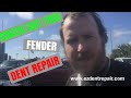 Paintless Dent Repair Athens Georgia - Ford Escape fender