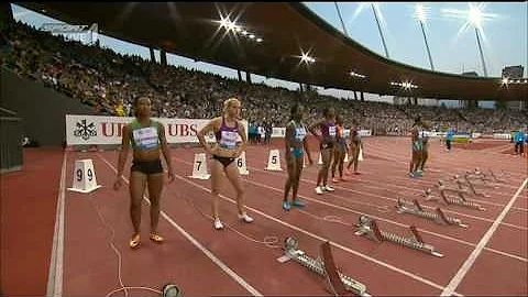 Women's 100m final Diamond League Zurich Veronica ...