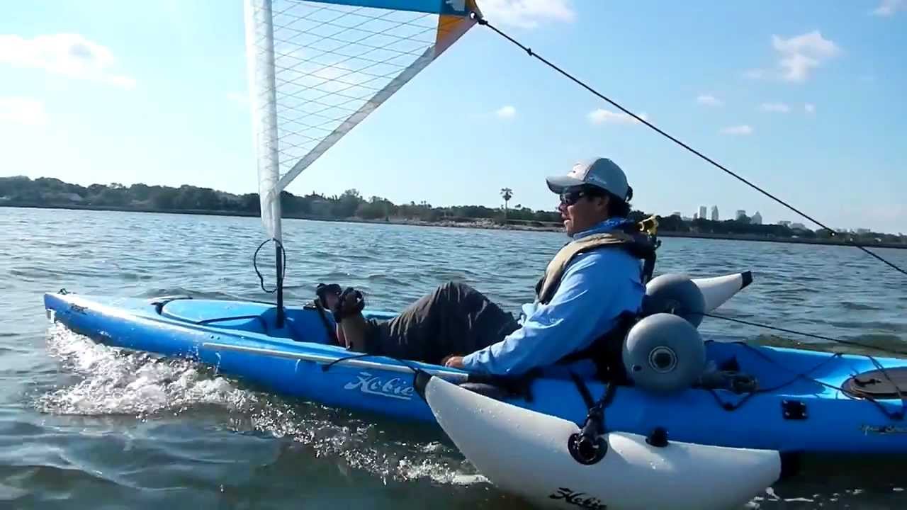 Hobie Kayak Sailing Kit installation video - YouTube