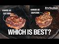 Kamado Joe Soapstone vs Cast Iron Griddle | Which is best for Steak | Barbechoo