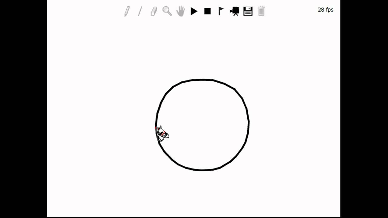 Line Rider - Never Ending Circle - YouTube