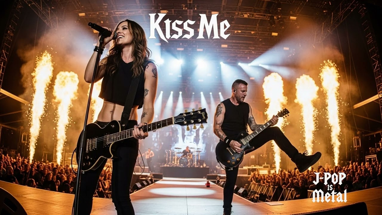 氷室京介 "KISS ME" アメリカンver.  | American Rock (Female Vocal) ver. | AI Covers J POP