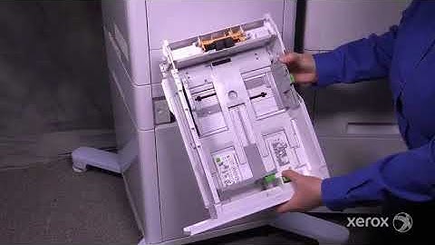 Xerox® VersaLink® C500 C505 C600 C605 Loading Paper