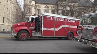 Pills found in 'suspicious' envelopes at Spokane Co. courthouse not harmful, crews say