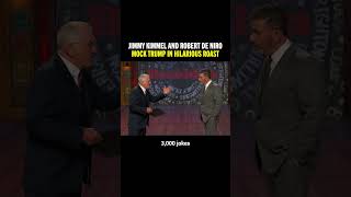 Jimmy Kimmel and Robert De Niro mock Trump in HILARIOUS roast