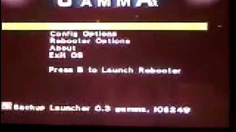 Wii Backup Launcher Demo