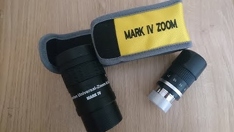 Zoom eyepiece for amateur astronomers