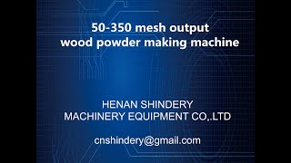 50-350 mesh output incense powder joss powder making machine