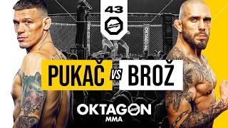 Pukac vs. Broz | FREE FIGHT | OKTAGON 43