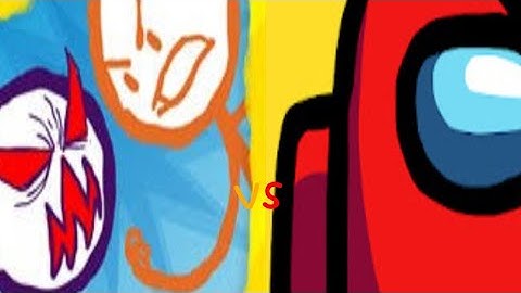 among us Draw a Stickman epic 2 kill animation