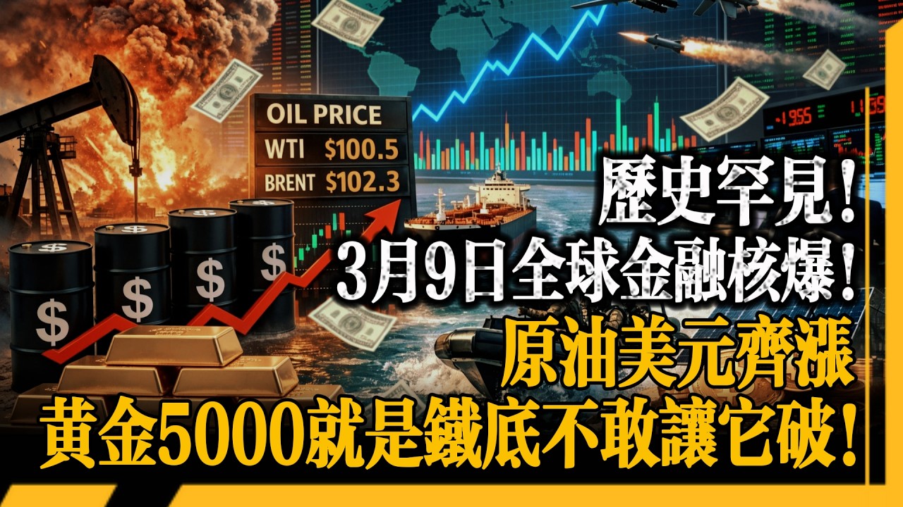 原油直衝 120 美元創四年新高，華爾街提前 3 個月鎖死多頭！美以空襲只打邊緣不碰核心，去美元化核心陣地鬆動！這是石油美元霸權二次加固的終極陽謀！