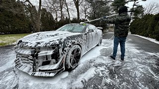 Winter Car Washing 2024 | The Camaro ZL1 1LE by Auto Fanatic 5,250 views 3 months ago 12 minutes, 19 seconds