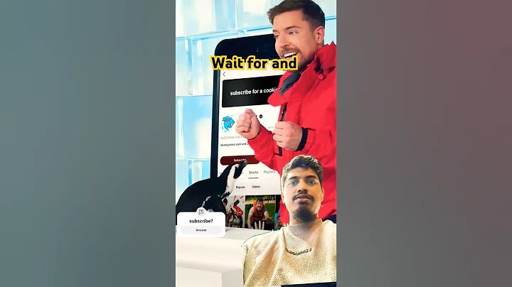 Can I Teach a Penguin To Subscribe?#mrbeast #challenge #shortvideo #hardworkworks
