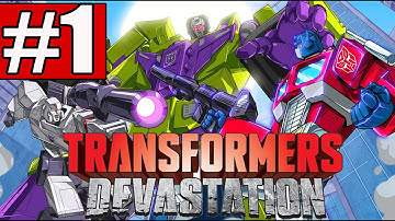 Transformers Devastation Walkthrough Part 1 No Commentary PS4 Gameplay Playthrough (Chapter 1)