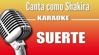 Shakira - Suerte - Karaoke Visión