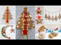 DIY 6 Christmas Decoration idea with jute | Best out of waste Low budget Christmas craft idea