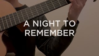 'A Night To Remember' by beabadoobee / Laufey guitar cover | classical fingerstyle bossa nova