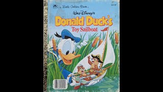 Donald Duck's Toy Sailboat - Little Golden Book