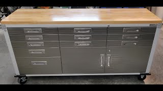 Seville UltraHD 11-Drawer Rolling Workbench