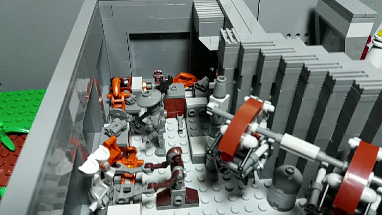 Lego Star Wars Underground droid bunker MOC YouTube