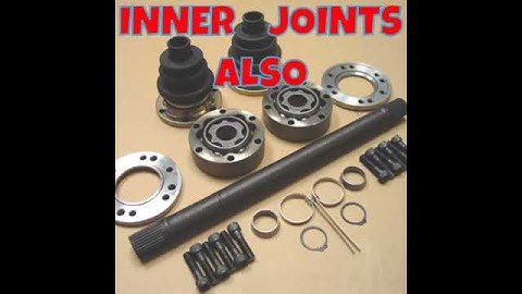 Cv joints n suspension work