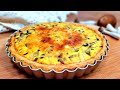 蘑菇培根鹹派 | 鹹派做法 Mushroom Bacon Pie | Pie Recipes 【2021】