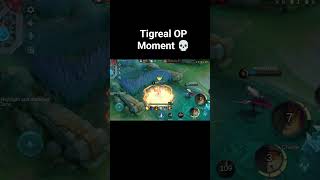 Locked In One Place 😳🔥 Tigreal OP Moment 💀 #mlbb #shorts
