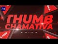 COMO FAZER THUMBNAIL CHAMATIVA (AFTER EFFECTS)