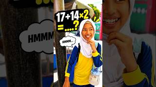 awalnya bingung tapi akhirnya ? #shorts #lucu #matematika