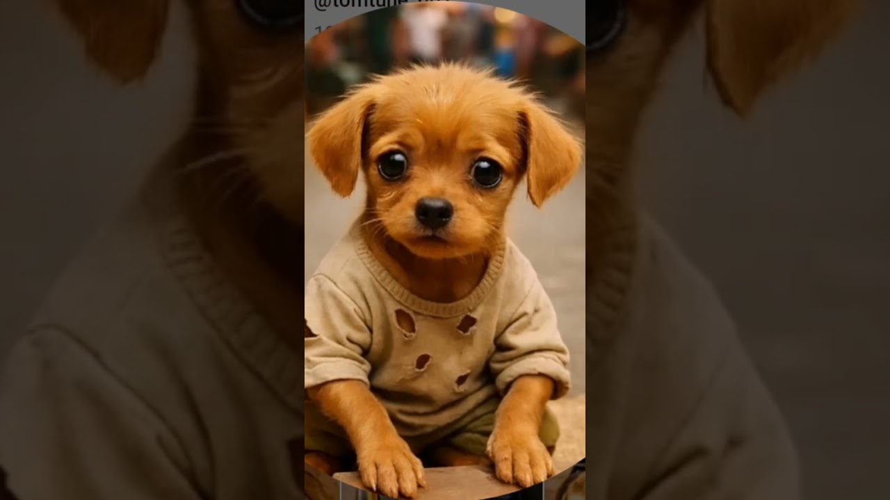 Ani Puppy creates heart-touching, funny, and cute AI-generated dog videos made purely for #