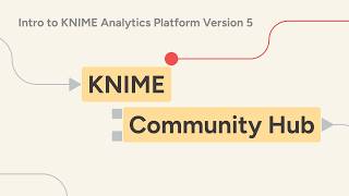 The KNIME Community Hub