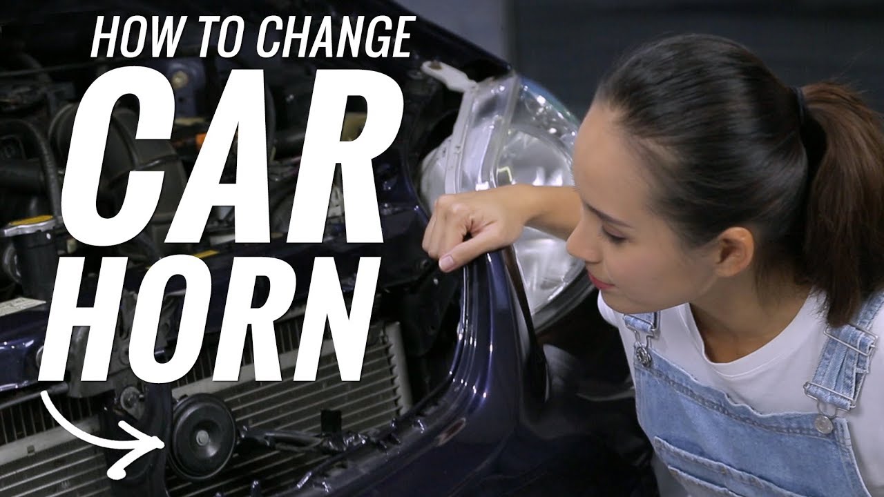 Car horn replacement - instructions