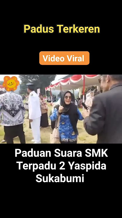 Padus Terkeren ‼️ Paduan Suara SMK Terpadu 2 Yaspida Sukabumi #videoviral #lagusunda #paduansuara