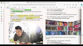 B1 Preliminary Cambridge- Unit 7 reading part 1 and degree adverbs focus