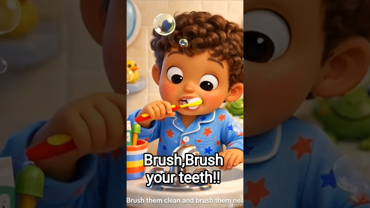 How to Brush Your Teeth Right 🪥 Fun Kids Song 