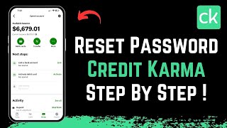 How to Reset Credit Karma Password !