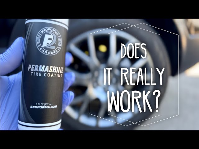 PermaShine Tire Coating Kit - ExoForma